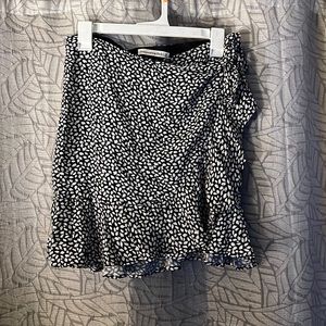 Black and white skirt